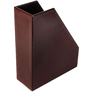 Dacasso Bonded Leather Magazine Rack (A3682)
