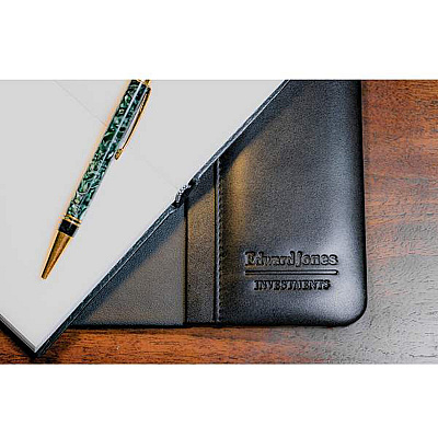 Dacasso Leather Side-Rail Desk Pad (P1028)