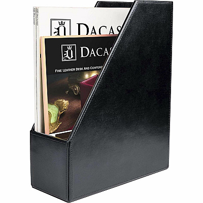 Dacasso Bonded Leather Magazine Rack (A1482)