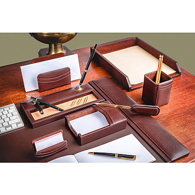 Dacasso Leather Desk Set (D3412)