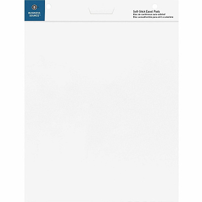Business Source 25"x30" Self-stick Easel Pads (BSN38592)