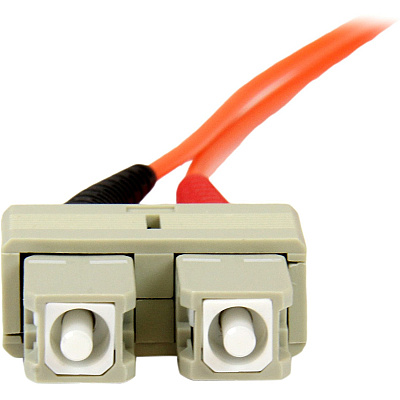 StarTech 2m Ofnp Sc To Sc Duplex Fiber Cable (50FIBPSCSC2)