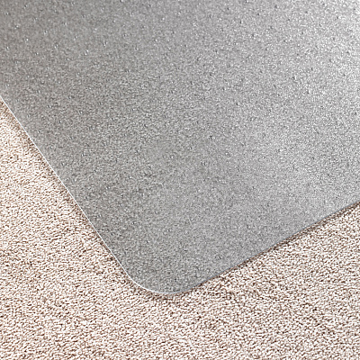 Computex Anti-Static Vinyl Lipped Chair Mat for Carpets up to 3/8" - 36" x 48" (FLR319226LV)