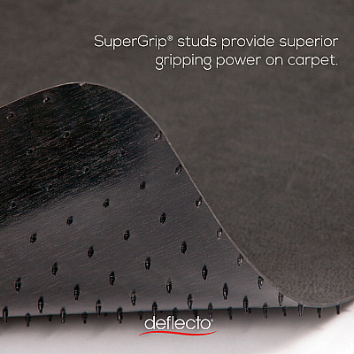 deflecto EconoMat Chair Mat (DEFCM11242BLK)