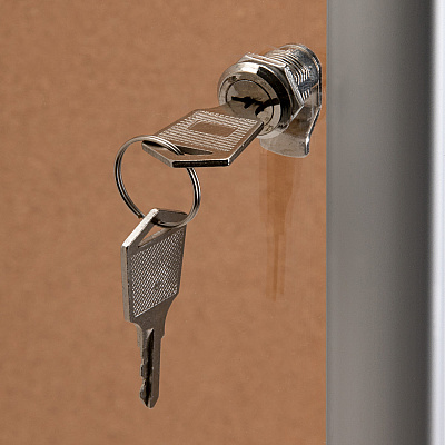 Lorell Enclosed Cork Bulletin Board (LLR42706)