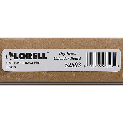 Lorell Magnetic Dry-Erase Calendar Board (LLR52503)