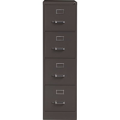 Lorell Fortress Series 26-1/2" Commercial-Grade Vertical File Cabinet (LLR60155)