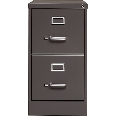 Lorell Fortress Series 26-1/2" Commercial-Grade Vertical File Cabinet (LLR60156)