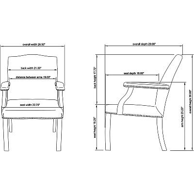 Lorell Deluxe Guest Chair (LLR68252)
