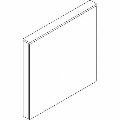Lorell Dry-erase Whiteboard Presentation Cabinet (LLR69865)