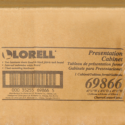 Lorell Dry-erase Whiteboard Presentation Cabinet (LLR69866)