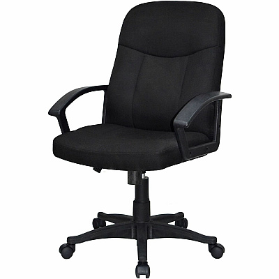 Lorell Executive Upholstered Mid-Back Chair (LLR84552)