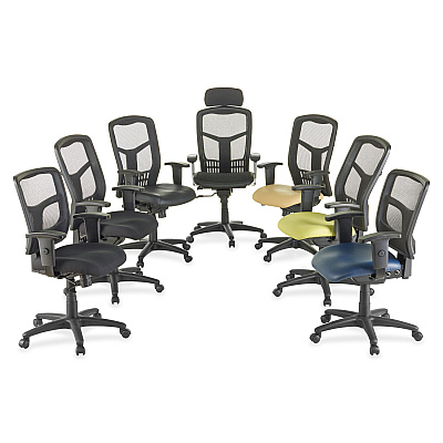 Lorell ErgoMesh Series Managerial Mid-Back Chair (8620103)