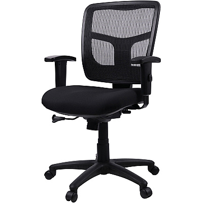 Lorell Ergomesh Managerial Mesh Mid-back Chair (LLR86209)