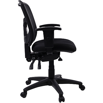 Lorell Ergomesh Swivel Mesh Mid-back Office Chair (LLR86802)