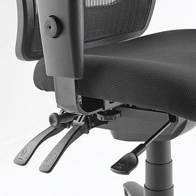 Lorell Ergomesh Swivel Mesh Mid-back Office Chair (LLR86802)