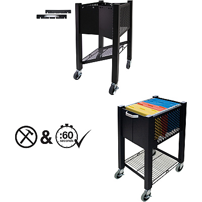 Vertiflex InstaCart Sidekick File Cart (VRTVF53002)