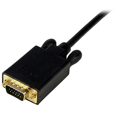 StarTech Mini Displayport To Vga Cable 10ft Black (MDP2VGAMM10B)