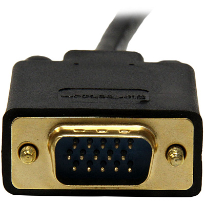 StarTech Mini Displayport To Vga Cable 10ft Black (MDP2VGAMM10B)