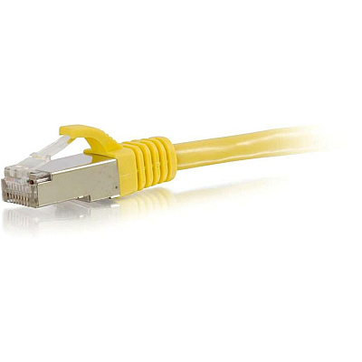 C2G 35ft Cat6 Snagless Stp Cbl-ylw (00875)