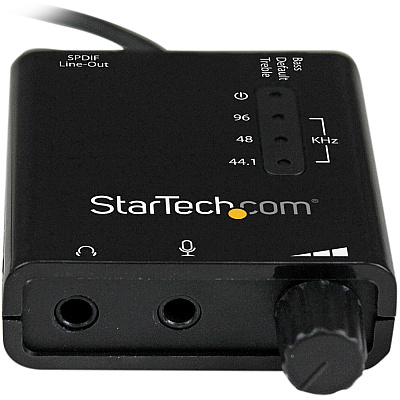StarTech Usb Sound Card Audio Adapter W/ Spdif (ICUSBAUDIO2D)