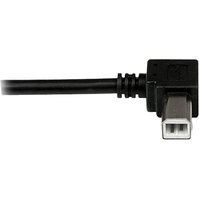 StarTech 1m Usb 2.0 A To Left Angle B Cable M/m (USBAB1ML)