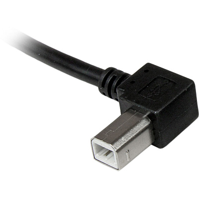 StarTech 3m Usb 2.0 A To Left Angle B Cable M/m (USBAB3ML)