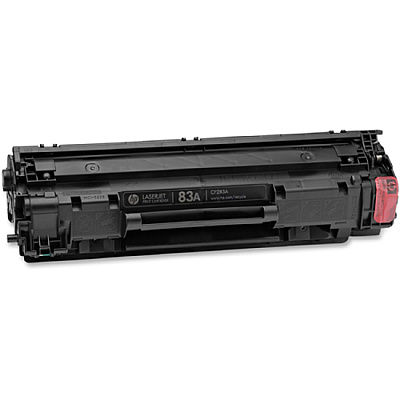 HP 83A (HEWCF283A) Original Laser Toner Cartridge - Single Pack - Black - 1 Each