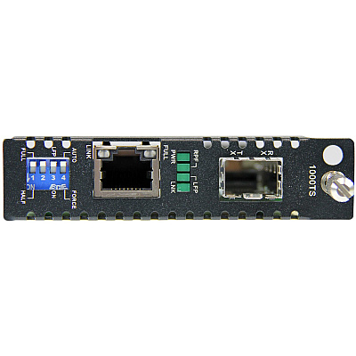 StarTech Gb Open Sfp Fiber Media Converter Card (ET91000SFP2C)