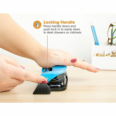 Bostitch EZ Squeeze 12 Three-Hole Punch (ACI2103)