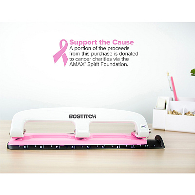 Bostitch EZ Squeeze InCourage 12 Three-Hole Punch (ACI2188)