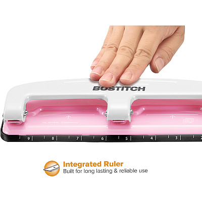 Bostitch EZ Squeeze InCourage 12 Three-Hole Punch (ACI2188)