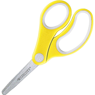 Westcott Soft Handle 5" Blunt Kids Value Scissors (ACM14726)