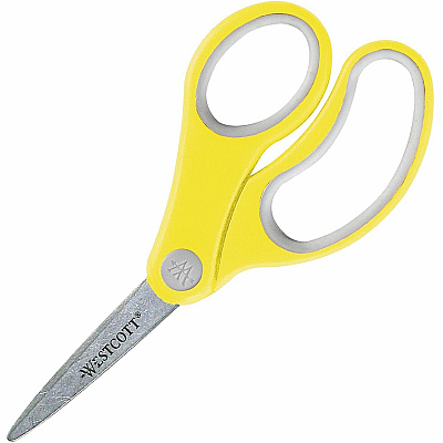 Westcott Soft Handle 5" Pointed Kids Value Scissors (ACM14727)