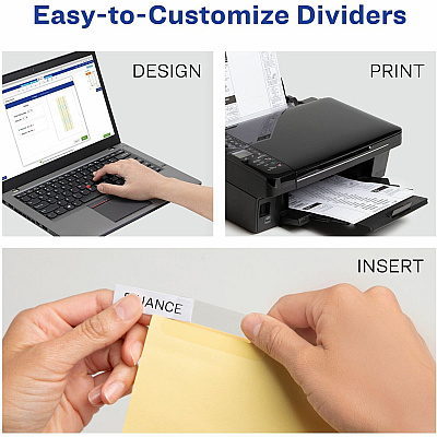 Avery Big Tab Insertable Dividers (AVE11113)