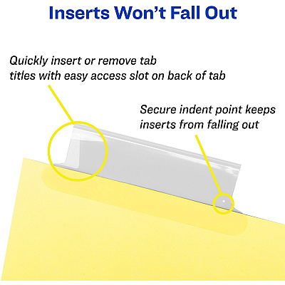 Avery Big Tab Insertable Dividers (AVE11113)