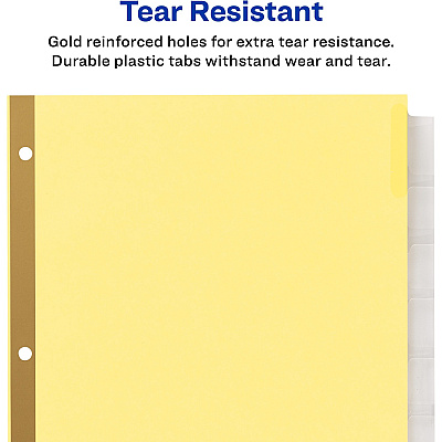 Avery Big Tab Insertable Dividers (AVE11115)