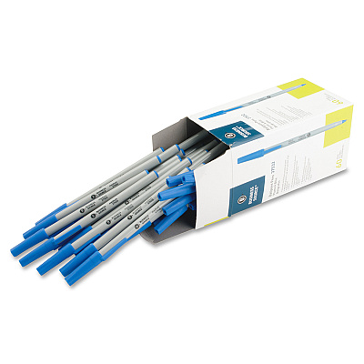 Business Source Bulk Pack Ballpoint Stick Pens (BSN37532)