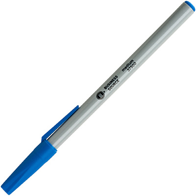 Business Source Bulk Pack Ballpoint Stick Pens (BSN37532)