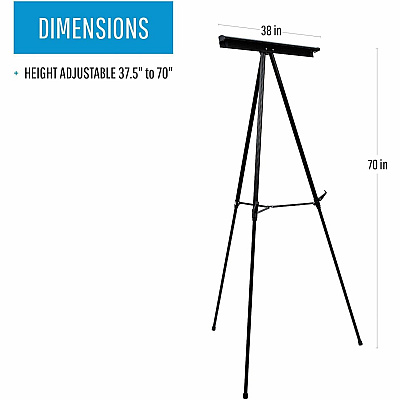 MasterVision 3-leg Display Easel (BVCFLX05101MV)