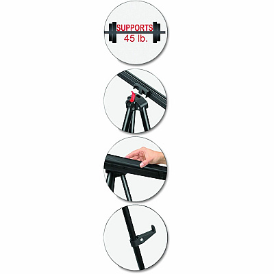 MasterVision Heavy Duty Display Easel (BVCFLX05102MV)