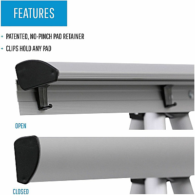 MasterVision Heavy Duty Display Easel (BVCFLX05102MV)