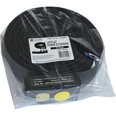 C-Line Lay-Flat Power Extension and Cord Cover (CLI79101)