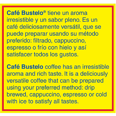 Cafe Bustelo Ground Espresso Coffee (FOL01720)