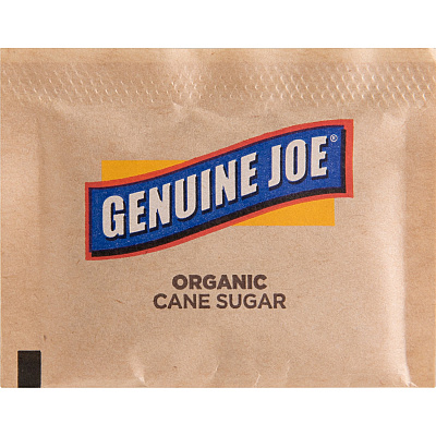 Genuine Joe Turbinado Natural Cane Sugar Packets (GJO70470)