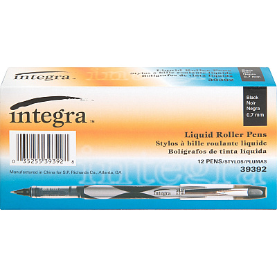 Integra Liquid Ink Rollerball Pens (ITA39392)