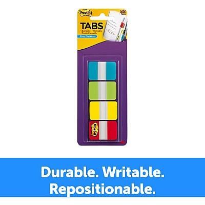 Post-it Tabs in On-the-Go Dispenser (MMM686ALYR1IN)