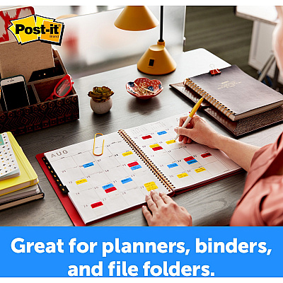 Post-it Tabs in On-the-Go Dispenser (MMM686ALYR1IN)