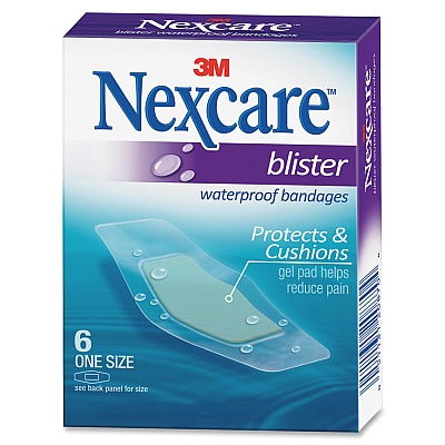 Nexcare Blister Waterproof Bandages - 1 Size (MMMBWB06)