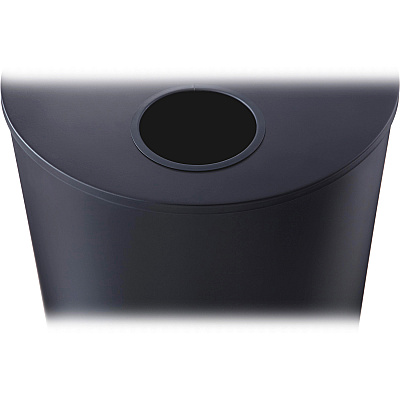 Safco Half Round Receptacle (SAF9940BL)